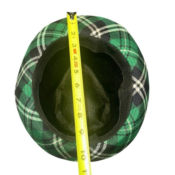 Green Plaid Fedora Hat perfect for St.Patty’s Day! ☘️ - Picture 9 of 17